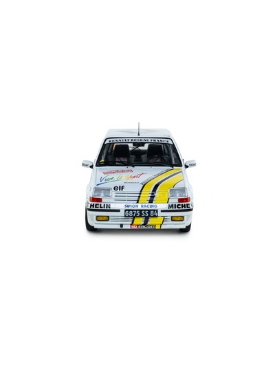 1:18 Ölçek Solido 1989 Renault 5 Gt Turbo Mk2 19 Diecast Metal Minyatür Model Araba 25cm