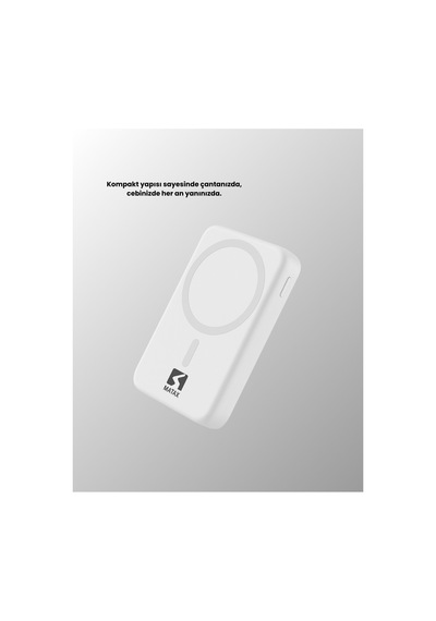 Astraltech Ultra Kompakt Ve Güçlü Magsafe Powerbank 10000 Mah İle Kablosuz Şarj Deneyimi