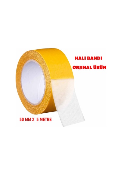 Halı Kaydırmaz Bant Halı Kilim Sabitleme Ve Yapıştırma Bandı 50mm X 5metre