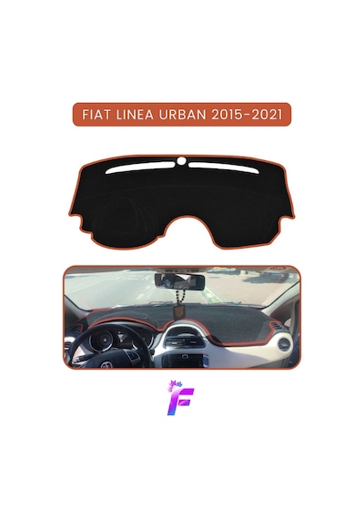 Fıat Linea Urban 2015-2021 Torpido Koruyucu Güneş Ve Yansımaya Karşı Kalkan Tam Koruma Tb40 Kahverengi