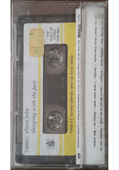 Plak Değildir Kaset Tir Elton Jobn. Sleeping Witb The Past Kase