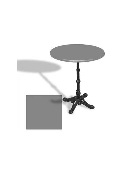 Çipa 1002 Döküm Ayak Yuvarlak Masa Çap 80cm - Werzalit, Wermodin Ve Allzalit Tabla - Koyu Gri Çok Renkli Çipa 1002 Döküm Ayak Yuvarlak Masa Çap 80cm - Werzalit, Wermodin Ve Allzalit Tabla - Koyu Gri Çok Renkli