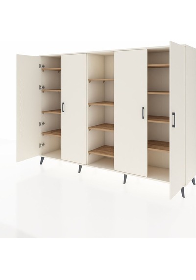 Hyperion Dolap 12 Raflı 4 Kapaklı 220x44x163 Aytaşı-aytaşı/çam Aytası/atlas Çam - Aytası Hyperion Dolap 12 Raflı 4 Kapaklı 220x44x163 Aytaşı-aytaşı/çam Aytası/atlas Çam - Aytası
