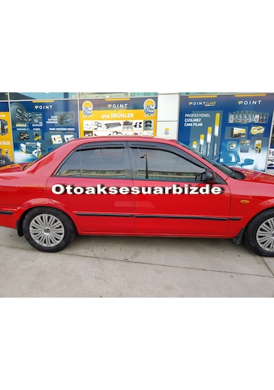 Mazda 323 Mügen Cam Rüzgarlığı Bj Kasa Sedan 1999-2003 Arası 4 Lü N11.12983