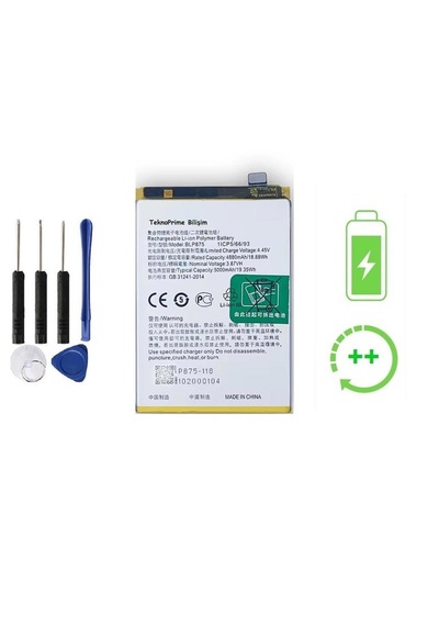 Oppo Realme C55 Batarya Blp875 +tamir Seti