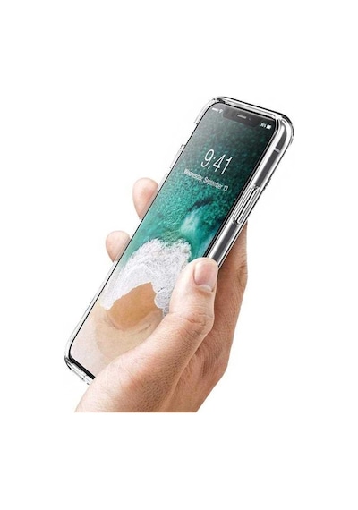 Huawei P40 Pro Kilif Seffaf Silikon Hibrit Case 427418300
