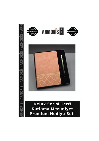 Delux Serisi Terfi Kutlama Mezuniyet Premium Hediye Seti Çok Renkli