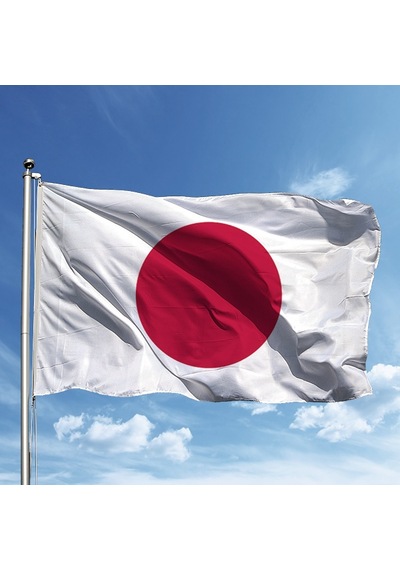 Japonya Bayrağı 150 225 Tek Ebat