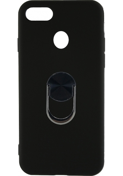 Nettech Oppo A5s Uyumlu Leather Ring Nano Arka Koruma Kılıf