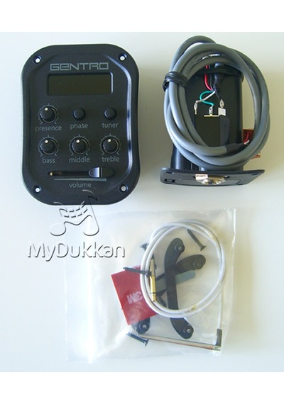 Gentro G7Tu 4 Band Ekolayzer. Tuner ve Saz için Eşik Altı Manyeti