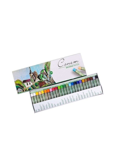St. Petersburg Sonnet Yağlı Pastel Boya Seti 24 Lü 7041156