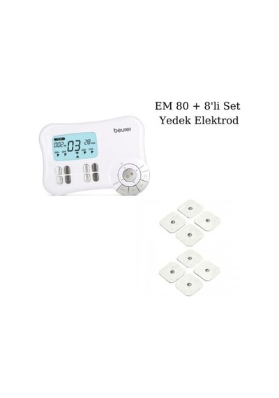 Medikaltec Em 80 Kaslar Için Terapi Masaj Ems Cihazı Ve 8'li Set Yedek Elektrodlar