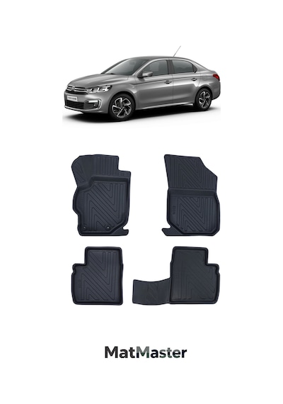 Citroen C-elysee 2015 Model 5d Premium Ekstra Havuzlu Paspas