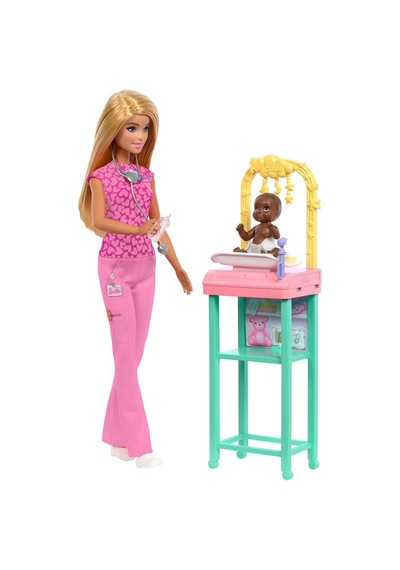 Jcr71 Barbie Bakım Temalı Kariyer Oyun Setleri Standart