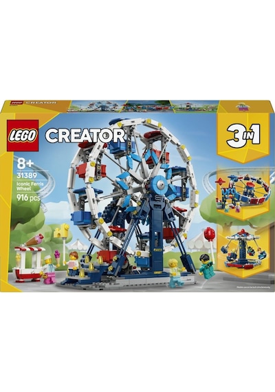 Lego 31389 Creator 3 Ü 1 Arada İkonik Dönme Dolap