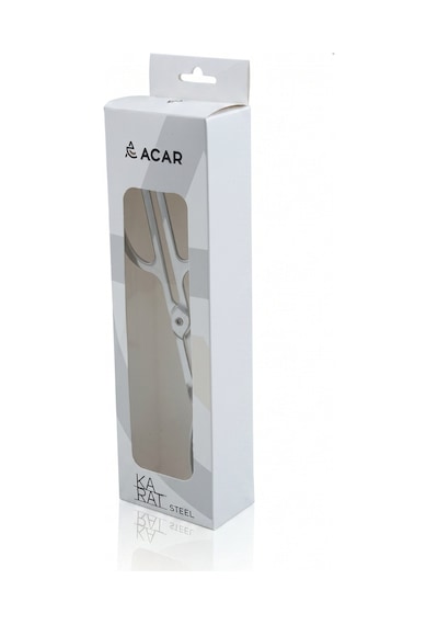 Karat Steel Makas Salata Maşası Silver