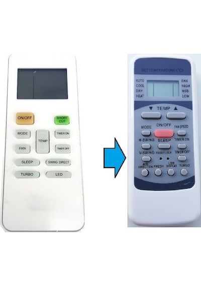 Bosch Uyumlu Klima Kumandası- Rg52B Bge
