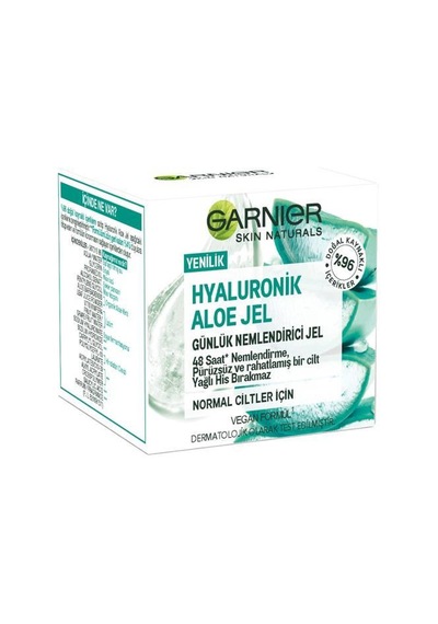 Garnier Hyaluronik Günlük Nemlendirici Aloe Jel 50 ML + Hyaluronik Aloe Temizleme Jeli 200 ML