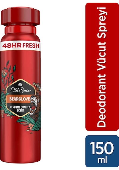 Old Spice Bearglove 48H Erkek Sprey Deodorant 150 ML