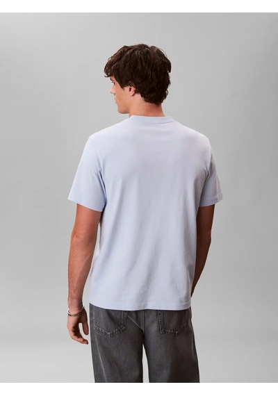 Calvin Klein Ss Hero Monologo Tee, C1o, M Mavi Erkek T-shirt