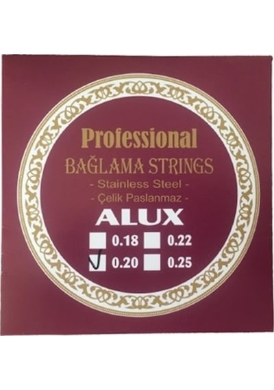 Alux ALX020 Bağlama Teli Uzun Sap Paslanmaz