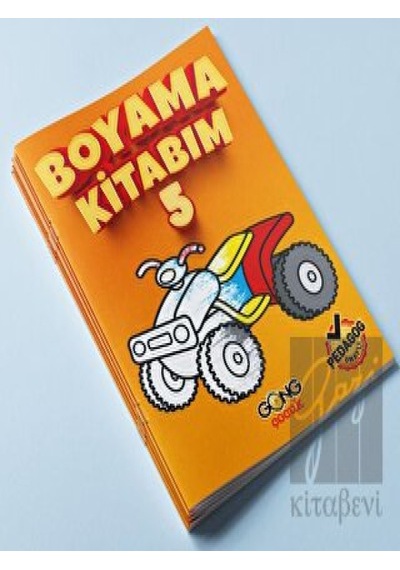 Boyama Kitabım 5 Gong Çocuk  -  Gong Çocuk
