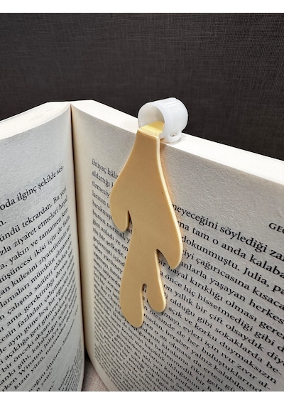 Latte Kitap Ayracı Kitap Ayracı - Kitap - Kahve - Modern
