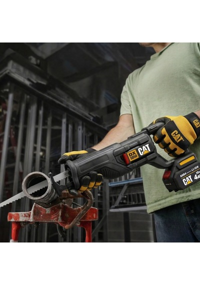 Cat Dx5050 18volt/4.0ah Li-ion Tek Akülü Kömürsüz Profesyonel Tilki Kuyruğu Testere