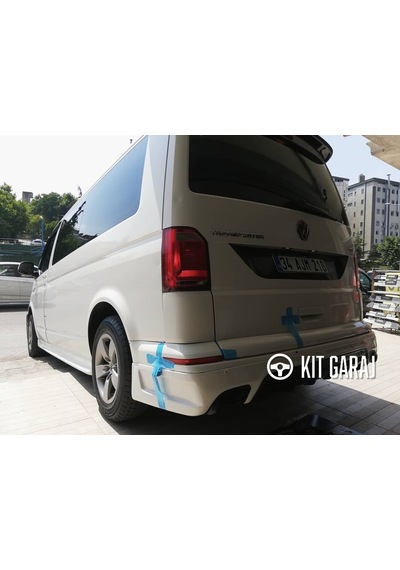 Kit Garaj Transporter T7 Izgaralı Arka Ek Plastik Boyasız