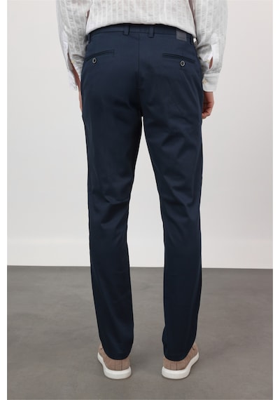 İmza Lacivert Yan Cep Comfort Fit Pamuklu Chino Pantolon 1003260172