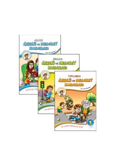 Görgü ve Nezaket Kuralları (3 Kitap Takım)- Damla Yayınevi