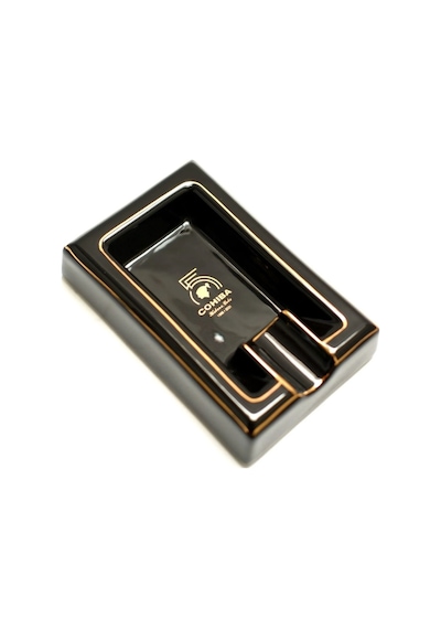 Cohiba 55. Yıl Özel Seri Siyah Gold Porselen Tekli Puro Küllüğü Tr10035