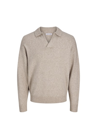 Jack&jones Erkek Relaxed Fit V Yırtmaçlı Yaka Triko Kazak - Soho - 12279214 Atmosphere