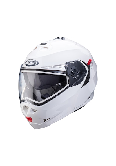 Duke X Tour Çene Açılır Motosiklet Kaskı Metal Beyaz