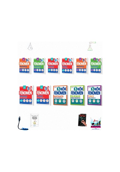 Fenomen Yayıncılık 5.sınıf 11k Set Gh-17