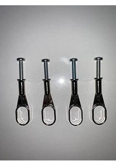 U 4lü Paket Vidalı Dolap Askı Aparatı Tüm Marka Ürünlere Uyumlu