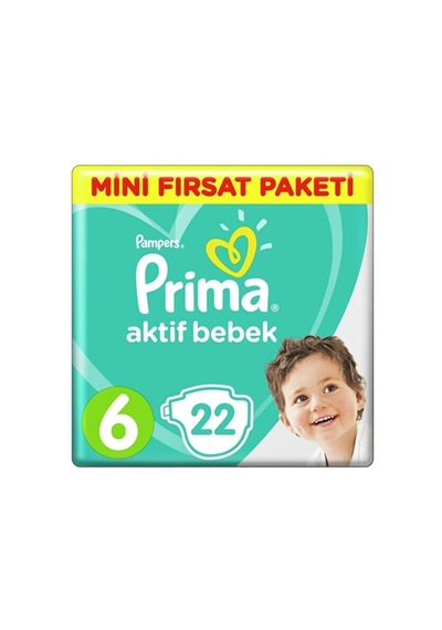 Prima Aktif Bebek Mini Fırsat Paket 6 Beden 22'li