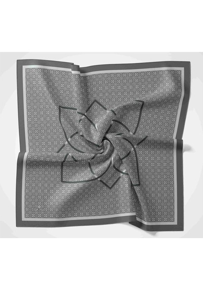 Silk Home Shiny Eşarp Gri Gri