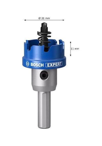 Bosch Expert 31 Mm Elmaslı İnox Panç Adaptörlü 2608901414