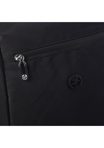 Nas Bag Unisex Büyük Boy Su Geçirmez Waterproof Hafif Sırt Çantası Çok Gözlü Siyah
