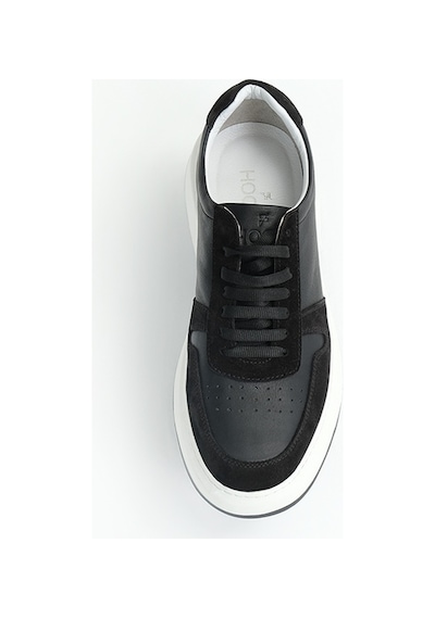 Sortıe Black Siyah Sneaker Erkek Deri Ayakkabı 001