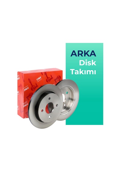 Trw Ford Kuga Arka Fren Disk Takımı (2013-2019)