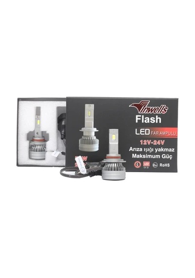 İnwells Led Xenon Hb4 9006 (Zenon) 15000 Lümen  Güçlü Şimşek Etkili