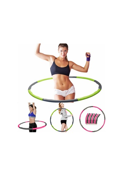 Ciwaa Cwa - 2252 Ağırlıklı Hulahoop Pembe 1.2 KG