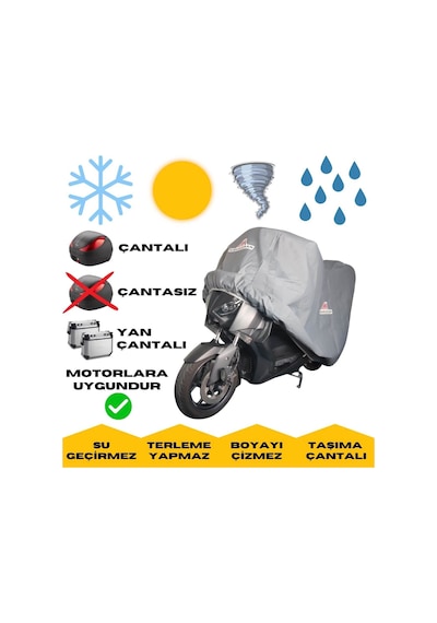 Honda CBR 250 R Motor Brandası Su Geçirmez Motosiklet Brandası