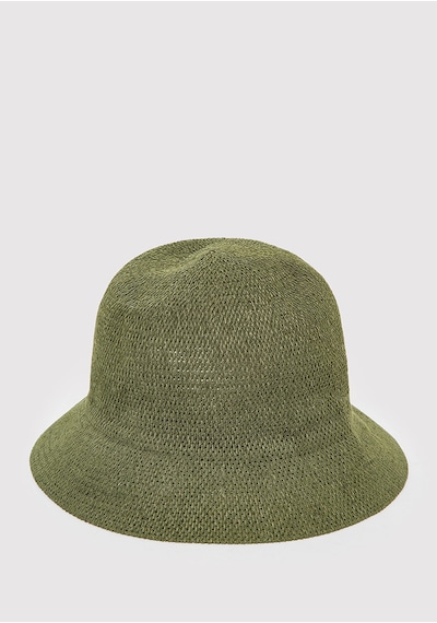 Mavi - Haki Bucket Şapka 1910080-27150 Yeşil