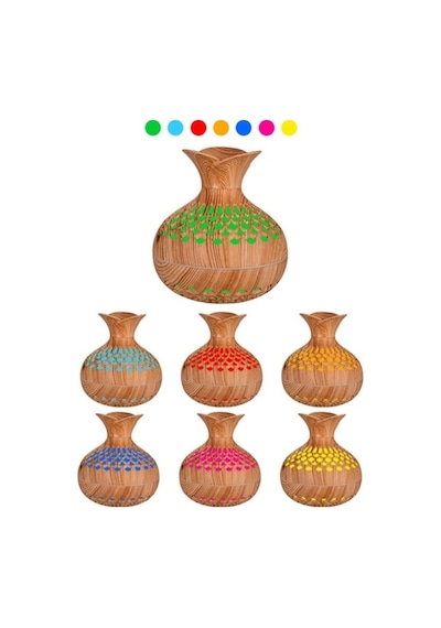 Oda Hava Nemlendirici 300ml Rgb Led Işıklı Humudifier Aroma Difizör Buhar Makinesi