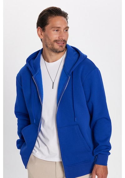 Tudors Unisex Relax Fit Rahat Kesim Pamuklu İçi Polarlı Çift Cepli Fermuarlı Sax Mavi Kapüşonlu Sweatshirt-32701 Koyu Lacivert Tudors Unisex Relax Fit Rahat Kesim Pamuklu İçi Polarlı Çift Cepli Fermuarlı Sax Mavi Kapüşonlu Sweatshirt-32701 Koyu Lacivert