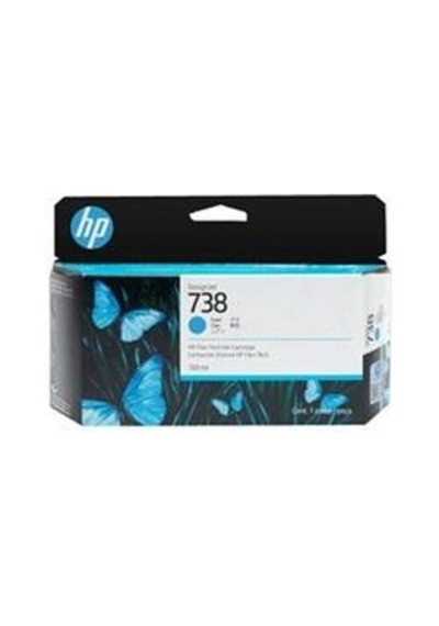 Hp 738 Cyan Mavi 130ml Plotter Kartuşu 498n5a Kdo