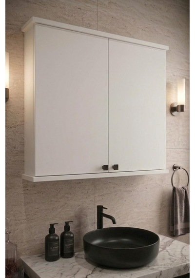 Tr Bd-1 Aynasız Banyo Dolabı, Duvar Dolabı - Beyaz Diğer